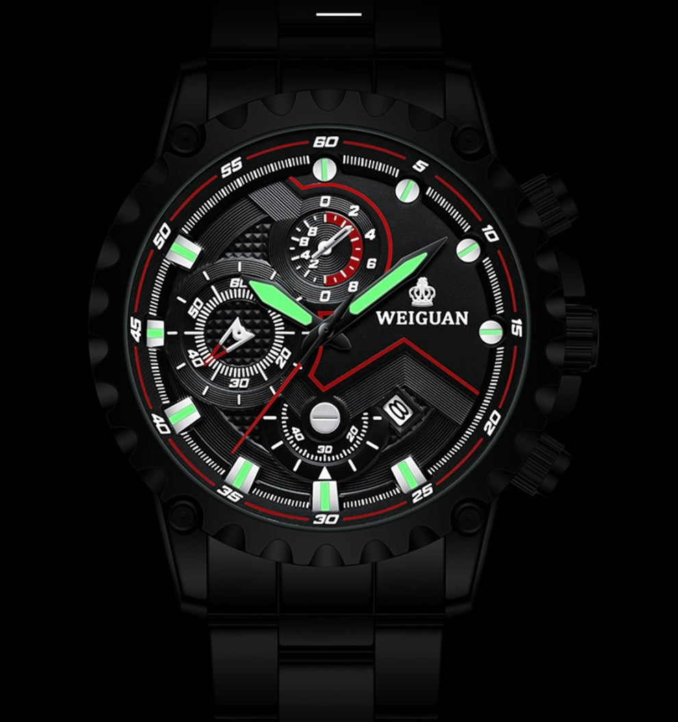 Police Gear - Limited Edition - Crystal Finish - Sweep Movement