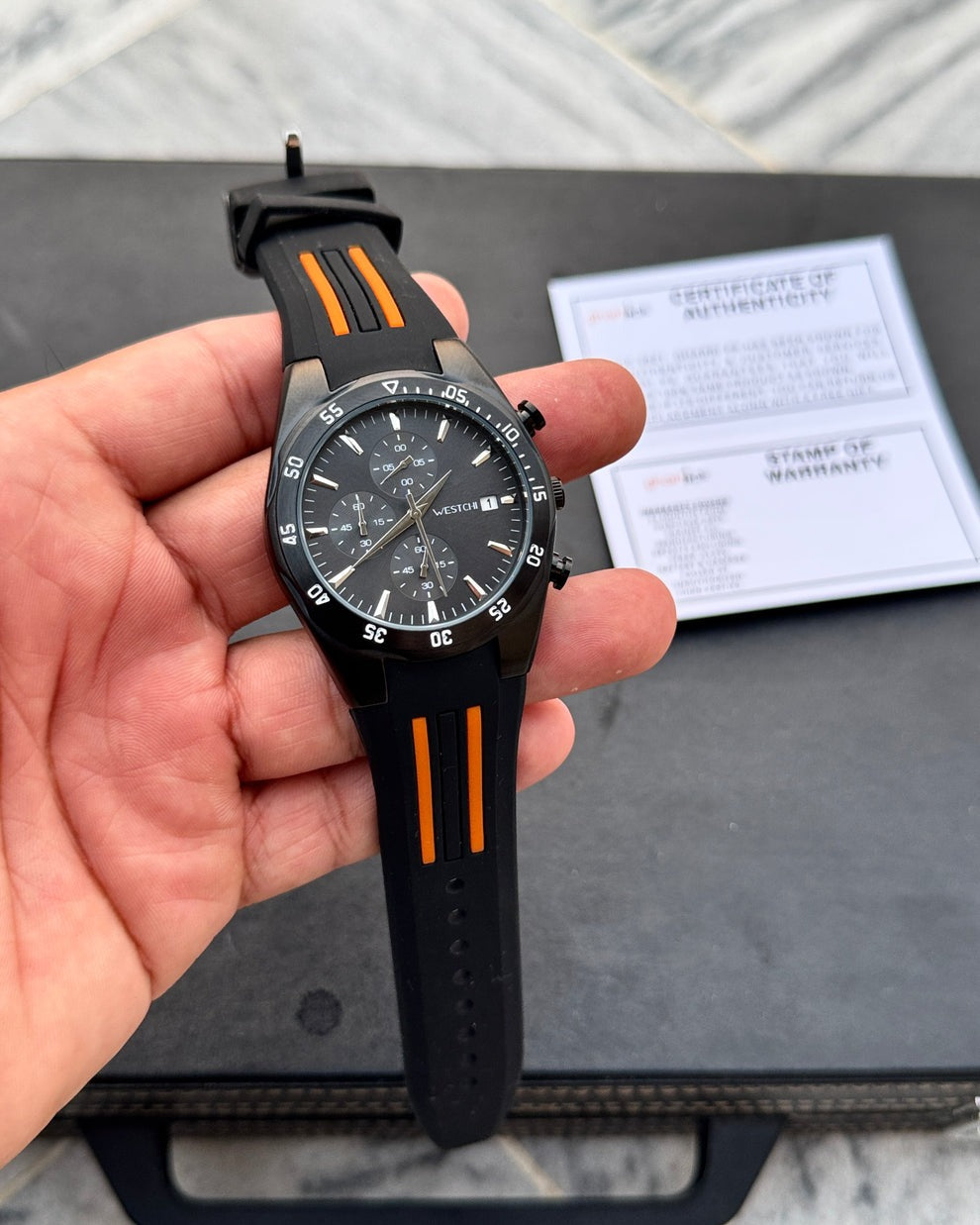 Westchi Apex model - Full Chronograph Series - Durable &amp; Comfortable Straps