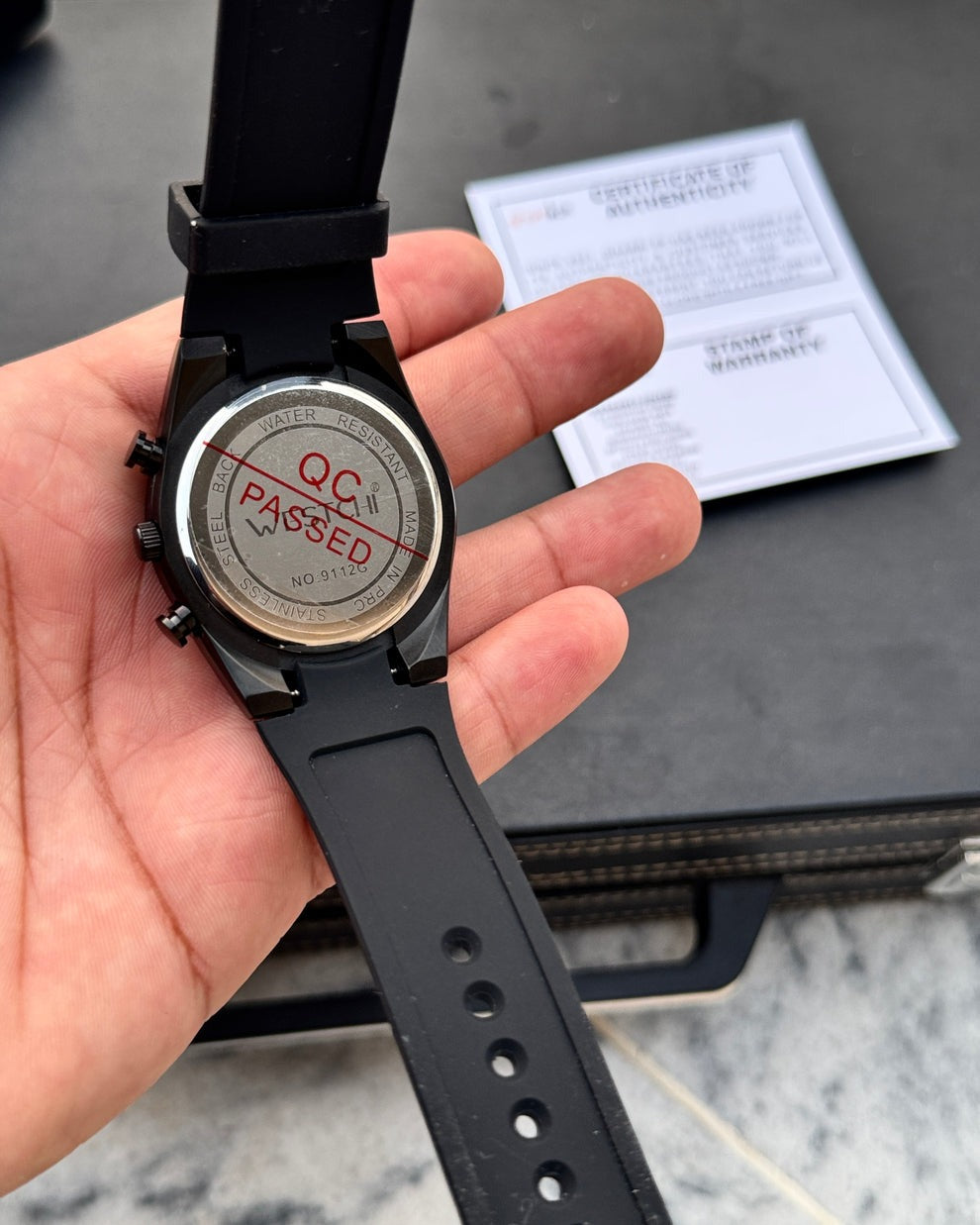 Westchi Apex model - Full Chronograph Series - Durable &amp; Comfortable Straps
