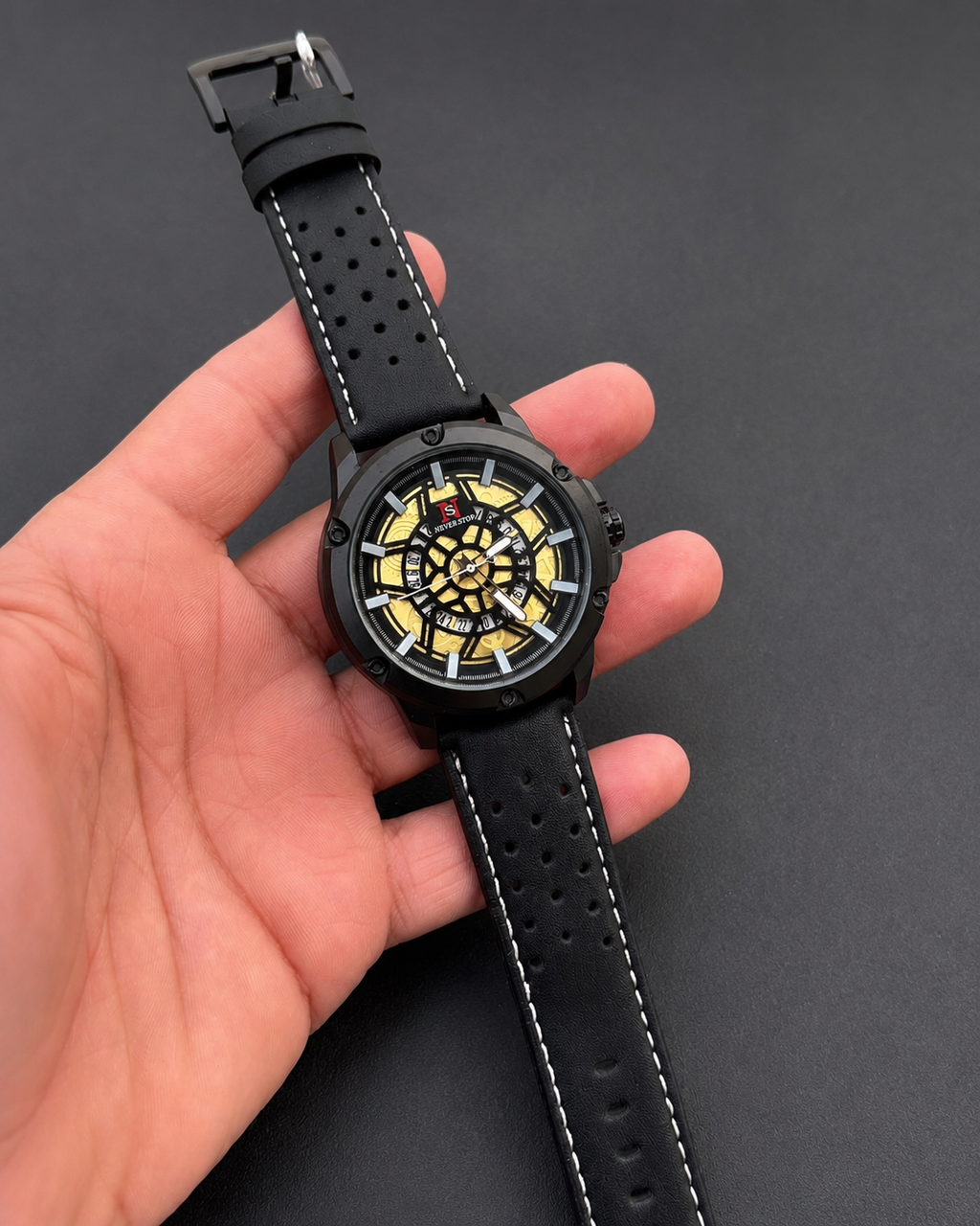 Never Stop Bold Series - Metal Body & Durable Leather