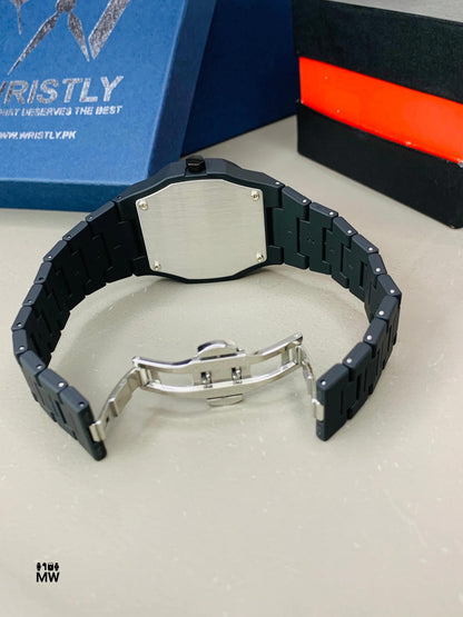 Black Arabic Aura Watch