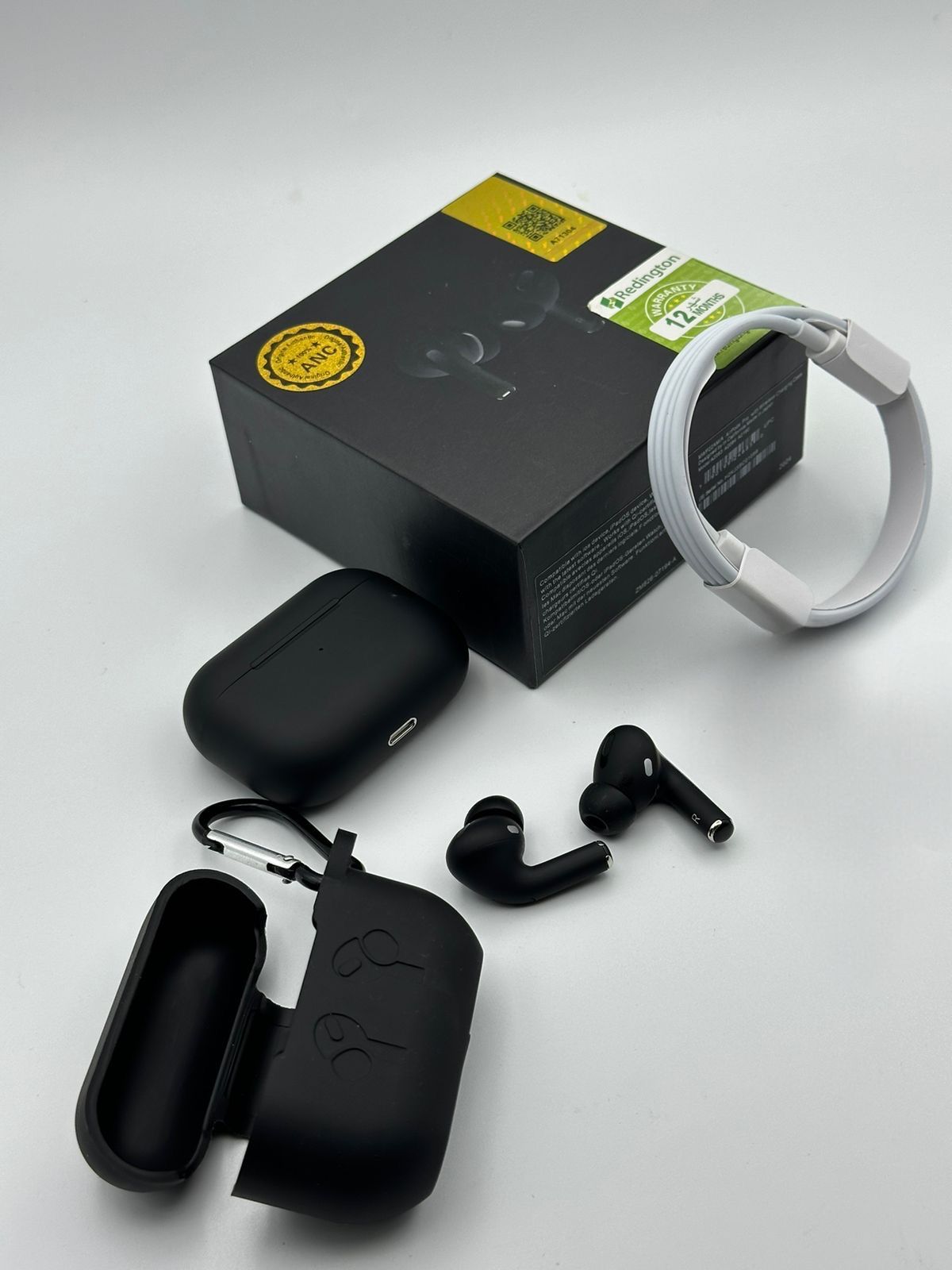 Airpords Pro 2 (Black Edition) with Buzzer